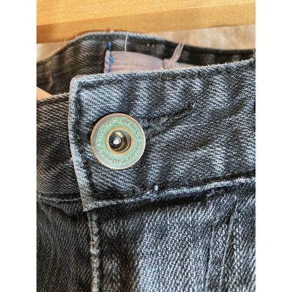 Silence + Noise Womens Size 29 Dark Wash Low Rise - Picture 2 of 5